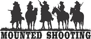 Five Mounted Shooters, Cowgirls Decal