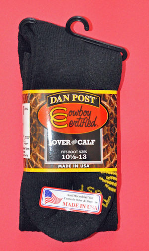 Dan Post Cowboy Certified Over the Calf Boot  Mens White or Black