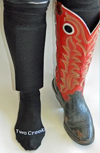Boot Socks with Built-in Shin Guards