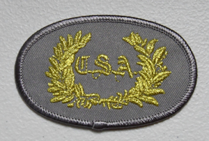C.S.A. Officer’s Patch