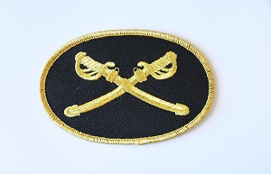 Calvary Officers Hat Badge