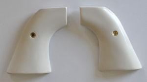 Ivory Grips for Ruger Montado and New Vaquero
