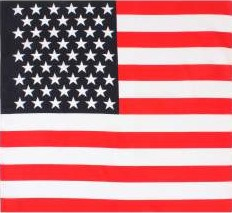 Versatile U.S. Flag Jumbo Bandana