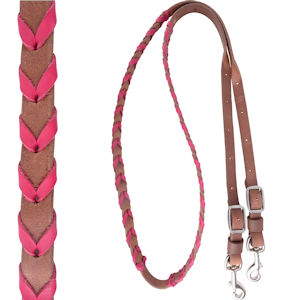 Pretty in Pink or Turquoise Cowgirl Mounted Shooting Rein