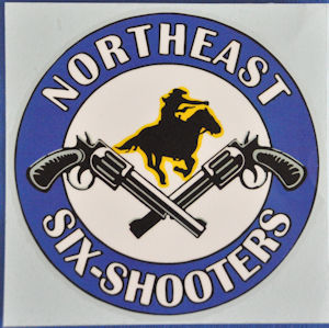 NORTHEAST SIX-SHOOTERS Decal