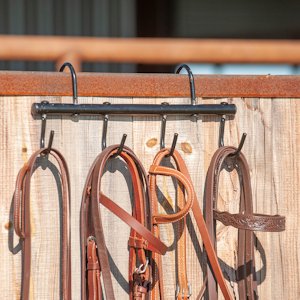 Portable Bridle Hanging Rack