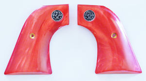 Pink Pearl Grips for Ruger New Vaquero and Montado - Out of Stock