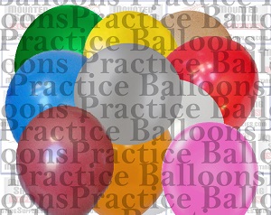 1000 Practice Balloons