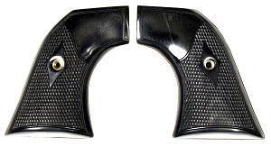 Black Diamond  – Checkered Grips - Especially for Mounted Shooters - for Ruger Montado and New Vaquero