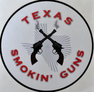 Texas Smokin' Guns Club  Decals