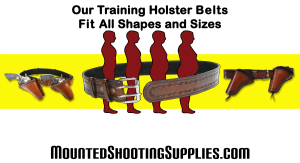 Shooting Stars Ranger Universal  Size Belt & Holsters  Training  set  - In Stock 