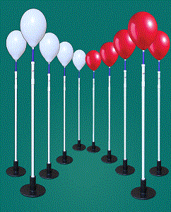 Target Bases and Balloon Poles - Set 10