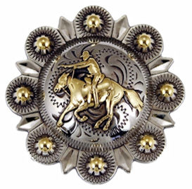 Mounted Shooting Conchos