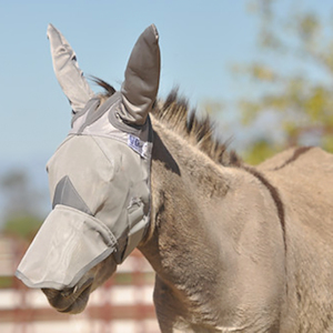  Crusader Fly Mask for Mules and Donkeys