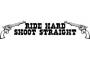 Ride Hard  Shoot Straight Decal