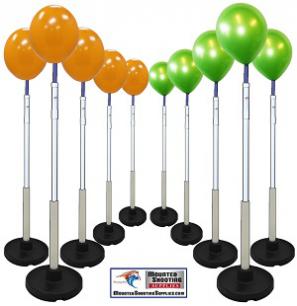  Target Bases and Balloon Poles - Set 10 