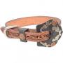 Pistols and Roses Dog Collar  Matches Pistols and Roses Horse Tack