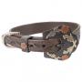 Pistols and Roses Dog Collar – Matches Pistols and Roses Horse Tack 1