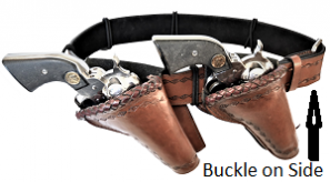 Shooting Stars Ranger Universal  Size Belt & Holsters  Training  set  - In Stock  2