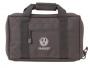 Ruger Double Handgun Padded Case - silver logo