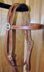 Pony Bridle with Crossed Pistol Conchos  1